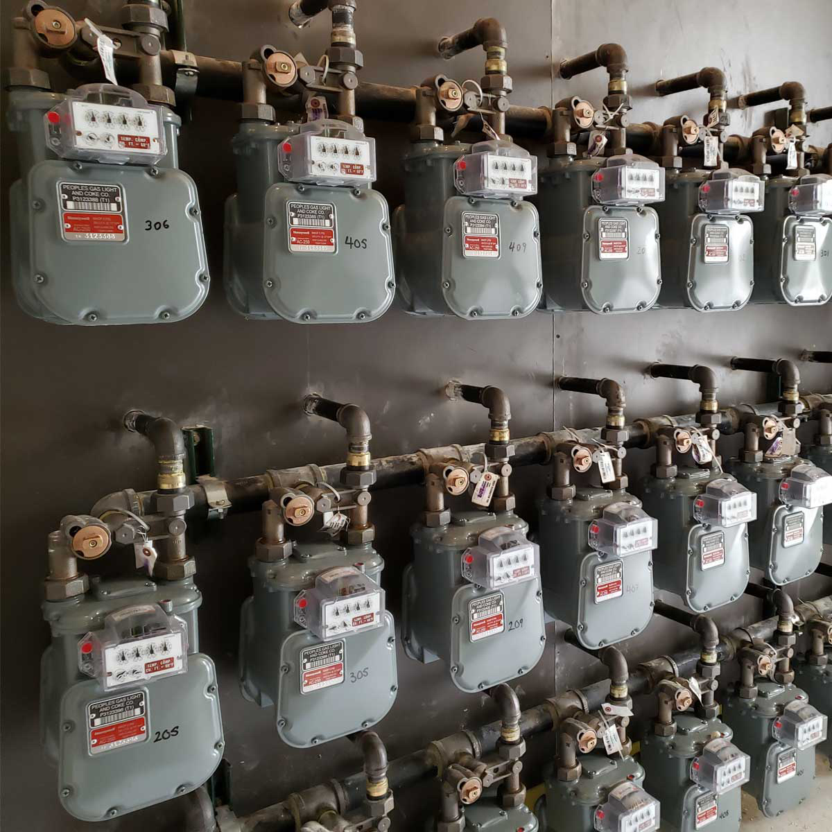 Commercial kitchen gas piping by Chicago Gas Leak Repair